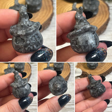 Load image into Gallery viewer, Mini Larvikite Jack-o-Lantern