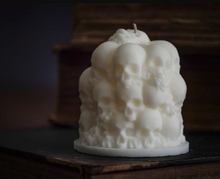 Load image into Gallery viewer, The Mound of Skulls Candle - The Upturned Cauldron
