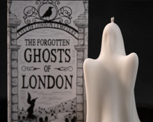 Load image into Gallery viewer, The Forgotten Ghost of London Candle - The Upturned Cauldron