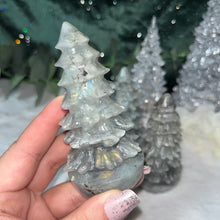 Load image into Gallery viewer, AKindHoliday: Large Labradorite Fir Tree