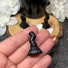 Load image into Gallery viewer, Small Obsidian Witches Broom