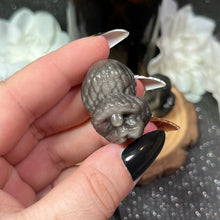 Load image into Gallery viewer, Silver Sheen Obsidian Small Cobra