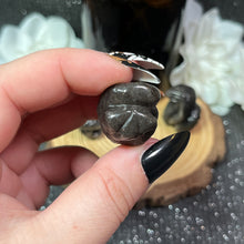 Load image into Gallery viewer, Silver Sheen Obsidian Small Cobra