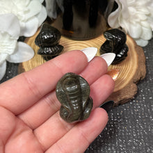 Load image into Gallery viewer, Golden Sheen Obsidian Small Cobra