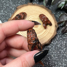 Load image into Gallery viewer, Mahogany Obisidan Small "Bartok" Bat