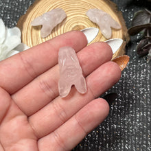 Load image into Gallery viewer, Rose Quartz Small "Bartok" Bat