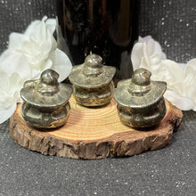 Load image into Gallery viewer, Small Pyrite Jack-o-Lantern