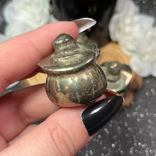 Load image into Gallery viewer, Small Pyrite Jack-o-Lantern