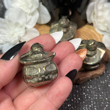 Load image into Gallery viewer, Small Pyrite Jack-o-Lantern