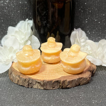 Load image into Gallery viewer, Small Orange Calcite Jack-o-Lantern