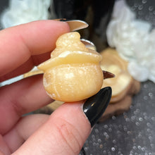 Load image into Gallery viewer, Small Orange Calcite Jack-o-Lantern