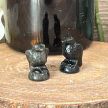 Load image into Gallery viewer, Teeny Obsidian Crow