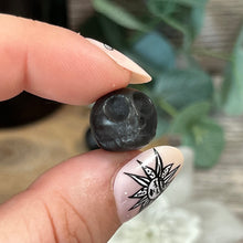 Load image into Gallery viewer, Teeny Silver Sheen Obsidian NBC Jack Head