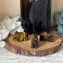 Load image into Gallery viewer, Mini Tigers Eye Bear