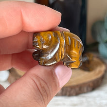 Load image into Gallery viewer, Mini Tigers Eye Bear