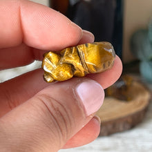 Load image into Gallery viewer, Mini Tigers Eye Bear