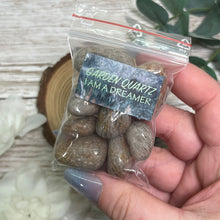 Load image into Gallery viewer, Thousand Layer Garden Quartz (Tumbled, ∼50g)