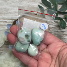 Load image into Gallery viewer, Green Flower Agate (Tumbled, ∼50g)