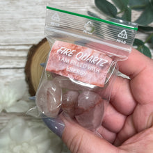Load image into Gallery viewer, Fire Quartz (Tumbled, ∼50g)