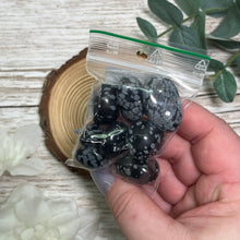 Load image into Gallery viewer, Snowflake Obsidian (Tumbled, ∼50g)