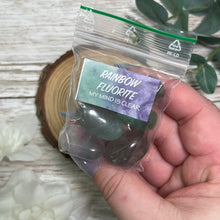 Load image into Gallery viewer, Rainbow Fluorite (Tumbled, ∼50g)