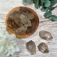 Load image into Gallery viewer, Raw: Smoky Quartz Seed Lemurian