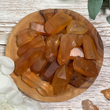 Load image into Gallery viewer, Raw: Tangerine Quartz Seed Lemurian