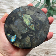 Load image into Gallery viewer, Labradorite Coaster