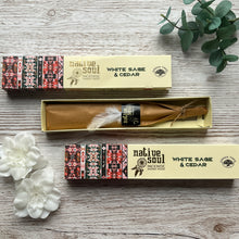 Load image into Gallery viewer, Native Soul White Sage & Cedar Incense Sticks