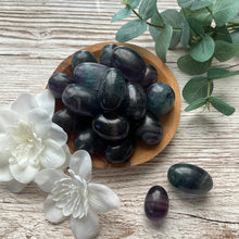 Load image into Gallery viewer, Rainbow Fluorite Cuddle