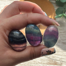 Load image into Gallery viewer, Rainbow Fluorite Cuddle