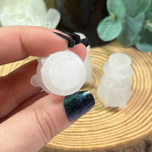 Load image into Gallery viewer, AKindHoliday: Small Clear Quartz Snowman