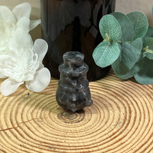 Load image into Gallery viewer, AKindHoliday: Small Larvikite Snowman