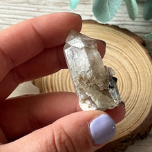 Load image into Gallery viewer, Raw Specimen: Green Tourmaline in Quartz