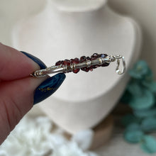 Load image into Gallery viewer, Garnet Tree of Life Pendant