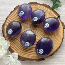 Load image into Gallery viewer, Purple Fluorite Palmstone