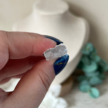 Load image into Gallery viewer, Raw SatinSpar Amethyst Pendant (Silver)