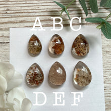 Load image into Gallery viewer, Lodolite Drop Cabochons