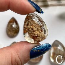 Load image into Gallery viewer, Lodolite Drop Cabochons