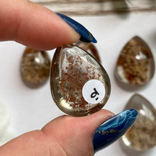 Load image into Gallery viewer, Lodolite Drop Cabochons