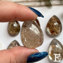 Load image into Gallery viewer, Lodolite Drop Cabochons