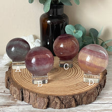 Load image into Gallery viewer, Candy Fluorite Sphere