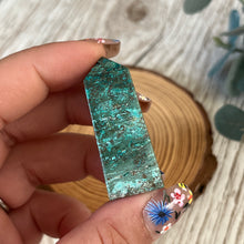 Load image into Gallery viewer, Small Chrysocolla Obelisk