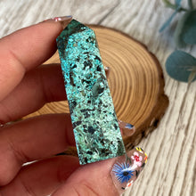 Load image into Gallery viewer, Small Chrysocolla Obelisk