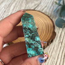 Load image into Gallery viewer, Small Chrysocolla Obelisk