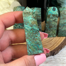 Load image into Gallery viewer, Small Chrysocolla Obelisk