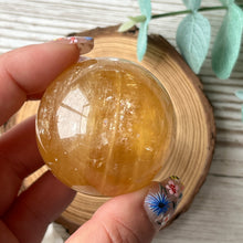 Load image into Gallery viewer, Honey Calcite Sphere (AGrade)