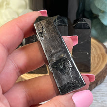 Load image into Gallery viewer, Small Hypersthene Obelisk