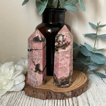 Load image into Gallery viewer, Rhodonite Tower (Regular Grade)
