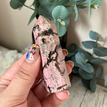 Load image into Gallery viewer, Rhodonite Tower (Regular Grade)